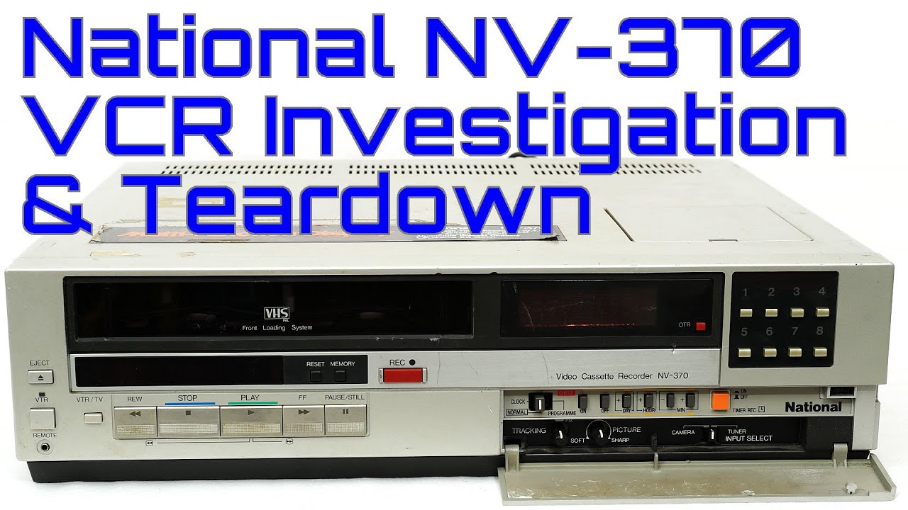 EW0096 — Национальное расследование и демонтаж видеомагнитофона NV-370