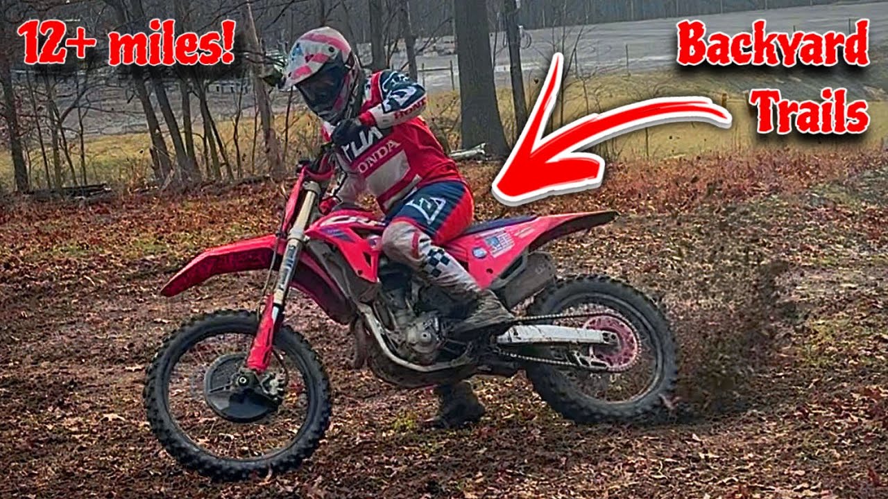 STILL the BEST Backyard DIRTBIKE TRAILS in 2026?!?