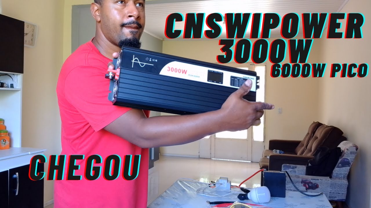 Inversor Swipower 3000w 6000w Unboxing