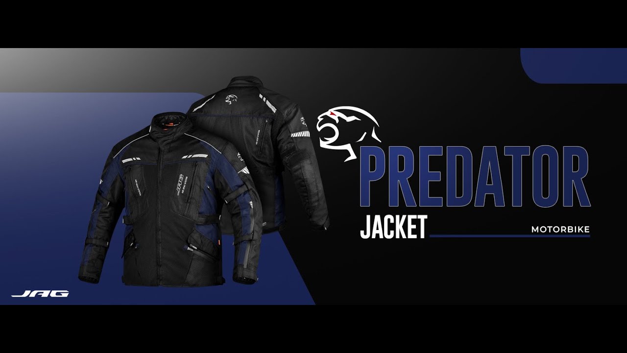 JAG Predator Touring Motorcycle Jacket| CE Approved Motorcycle Jacket | Motorcycle Gear