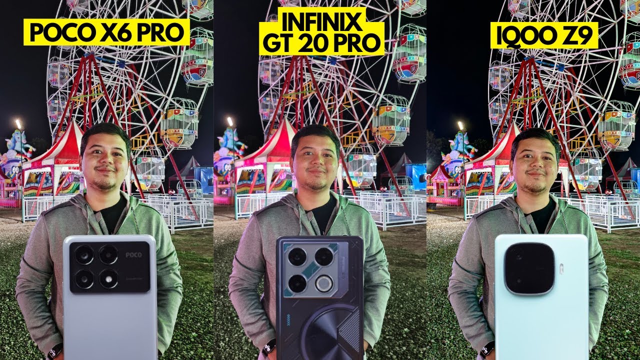 VERSUS CAMERA Poco X6 Pro vs Infinix GT 20 Pro vs Iqoo Z9 Indonesia, PERSAINGAN KETAT!