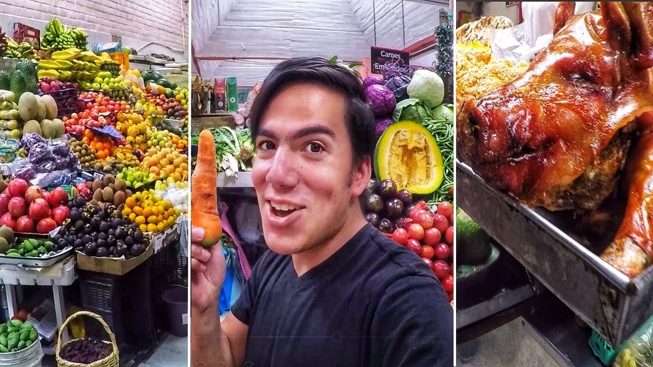 Mercado POPULAR en Ecuador