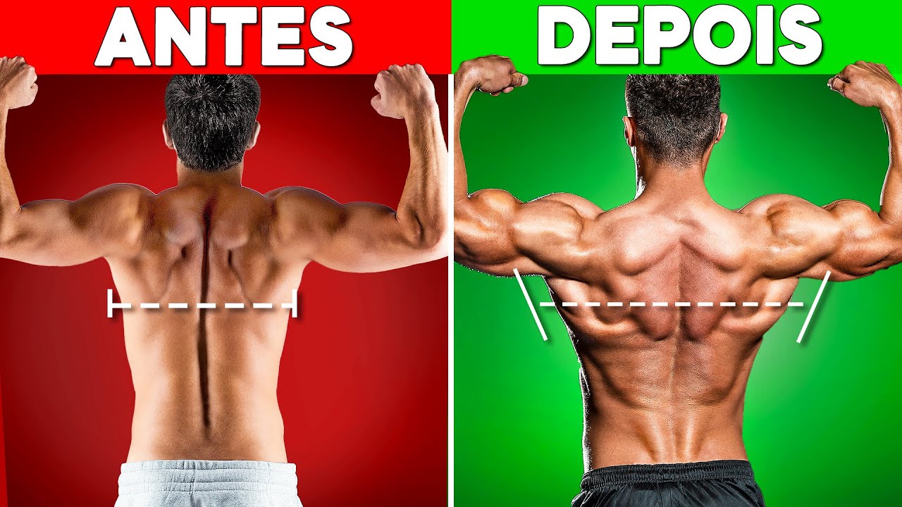 7 Dicas Para CRESCER e DEFINIR Suas Costas Que Ninguém Conta