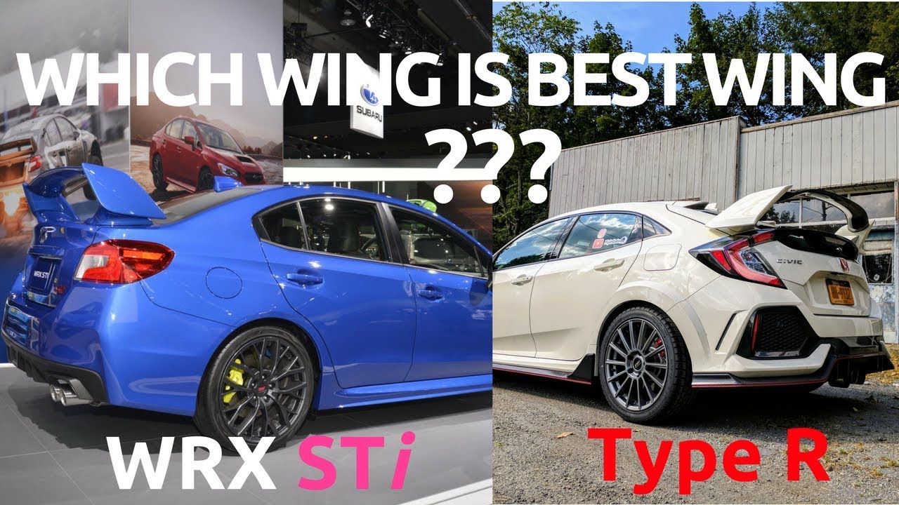 Honda Civic Type R VS Subaru WRX STi Comparison - Why not get the Sti??