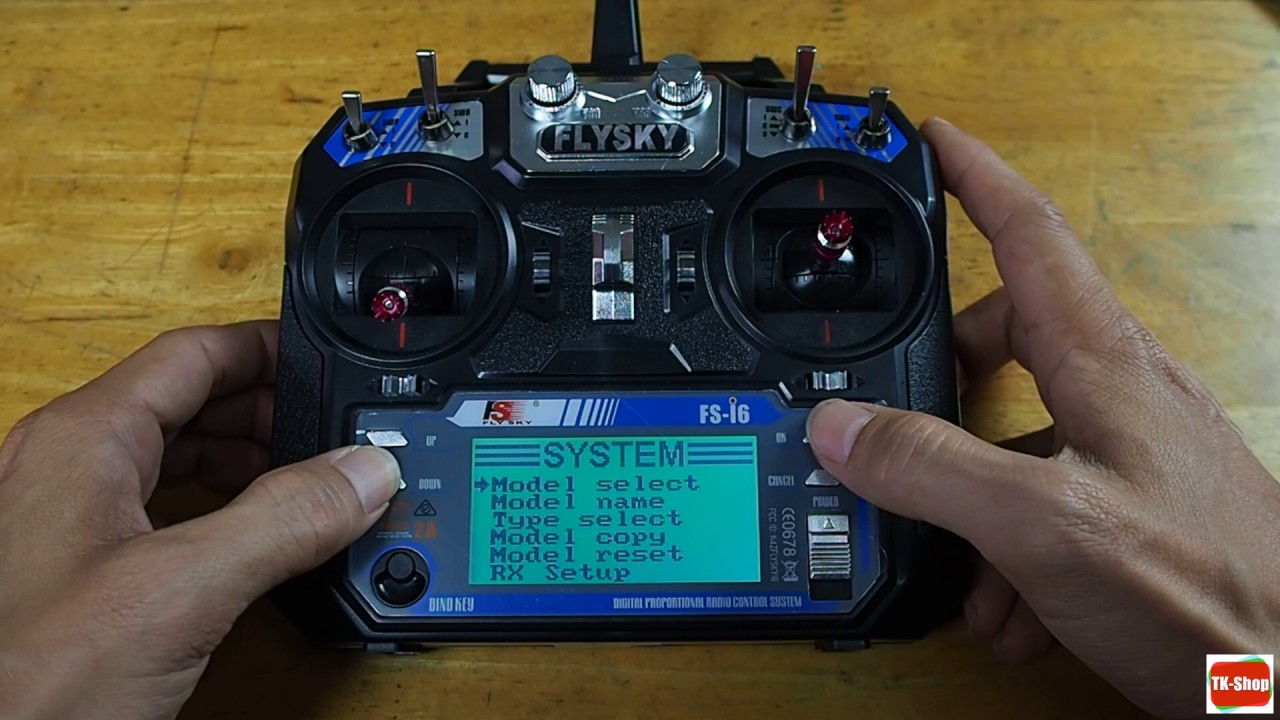 วิธีการตั้งค่าวิทยุ FlySky FS-i6 กับ Eachine QX90 ภาษาไทย By TKShopRC