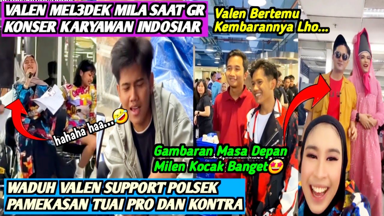 P4RAH‼️VALEN NGELEDEK MILA SAAT GR⁉️VALEN SELALU SERBA SAL4H DI MATA PARA HATERS🔥AKBAR FAMILY KEREN👍