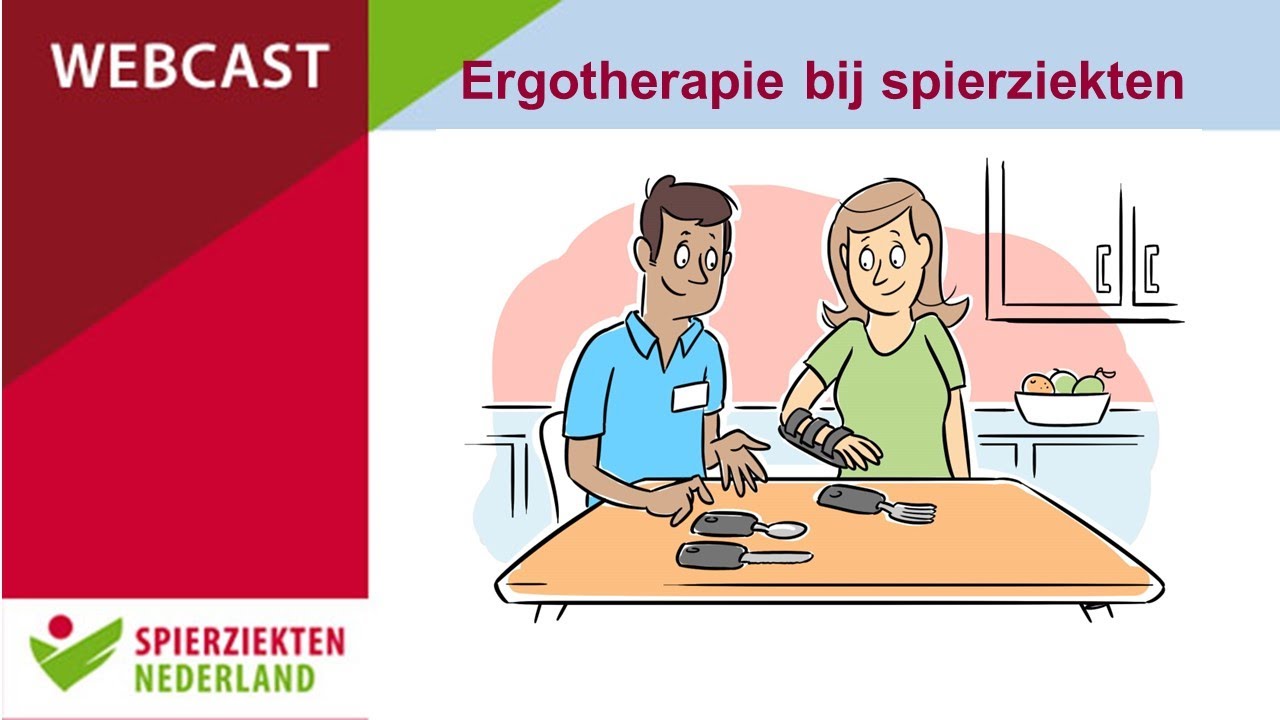 Ergotherapie voor kinderen en volwassenen met een spierziekte