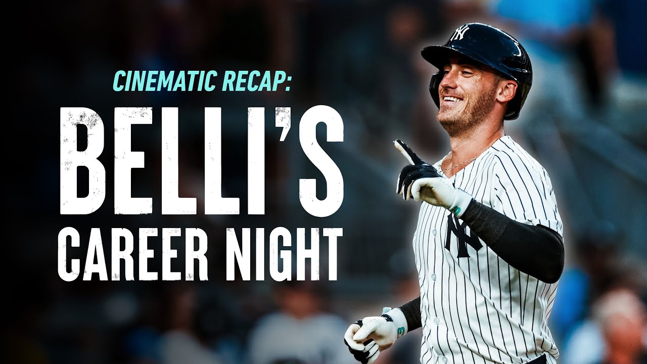 Cinematic Recap of Cody Bellinger's 3-Homer Night | NEW YORK YANKEES 2025