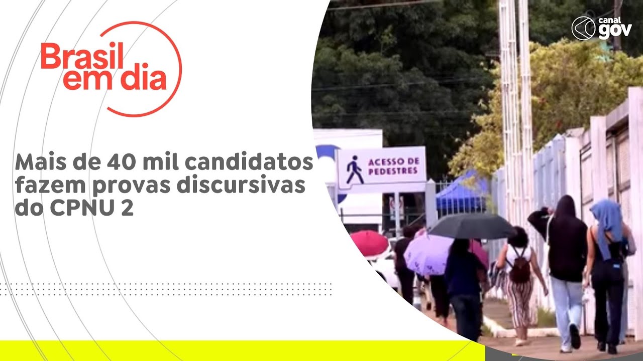 Mais de 40 mil candidatos fazem provas discursivas do CPNU 2