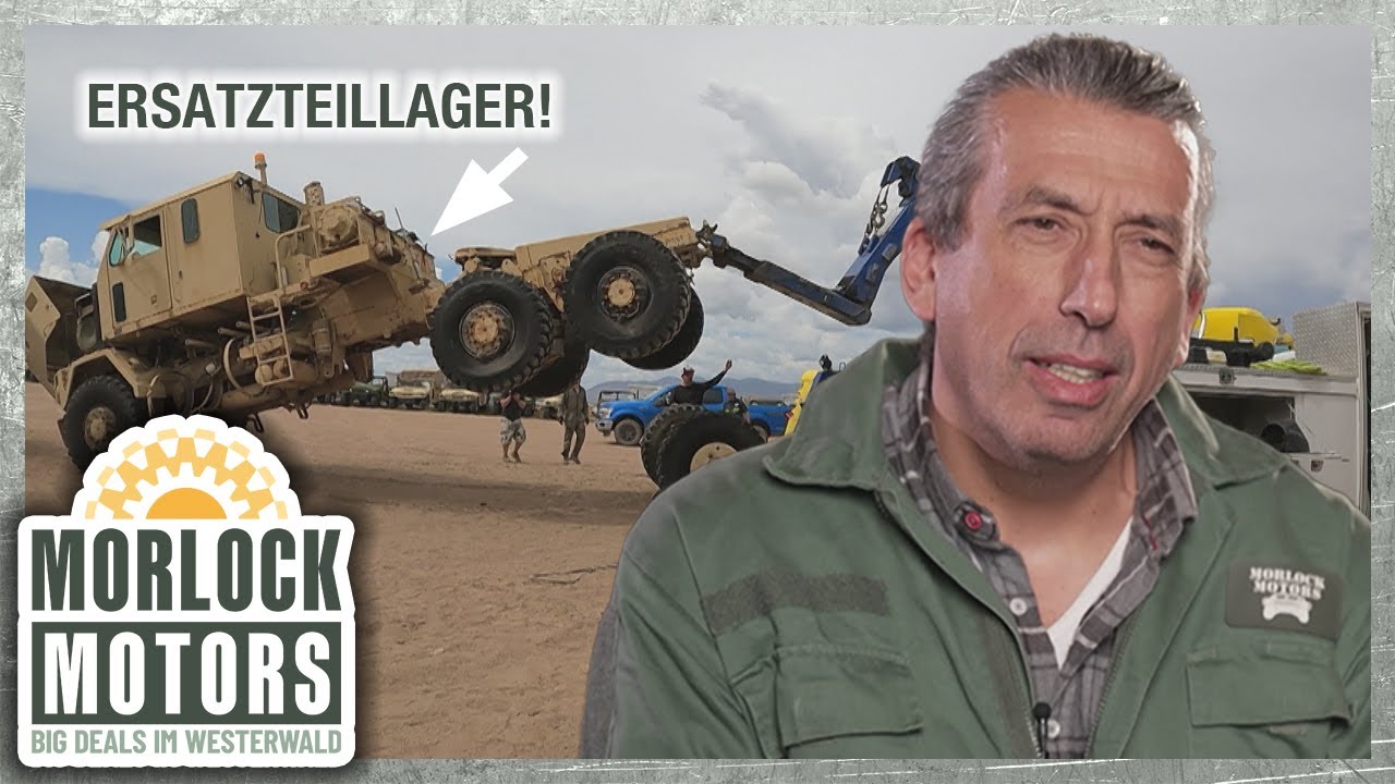 Ein XXL Ersatzteillager, eine PISSNELKE und die goldene Feder in der Wüste!  | Morlock Motors
