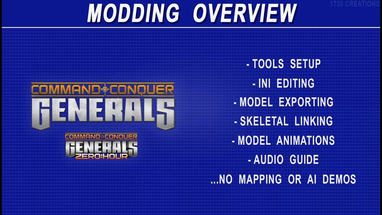 Command and Conquer Generals/Zero Hour  Modding Overview