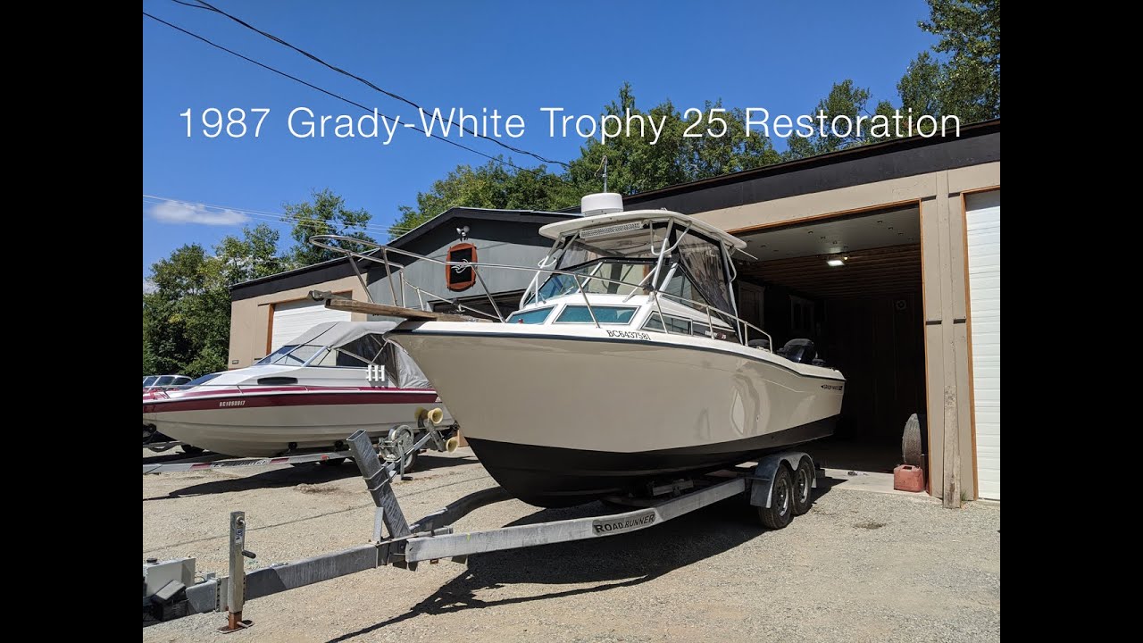 1987 Grady-White Trophy 25 Restoration