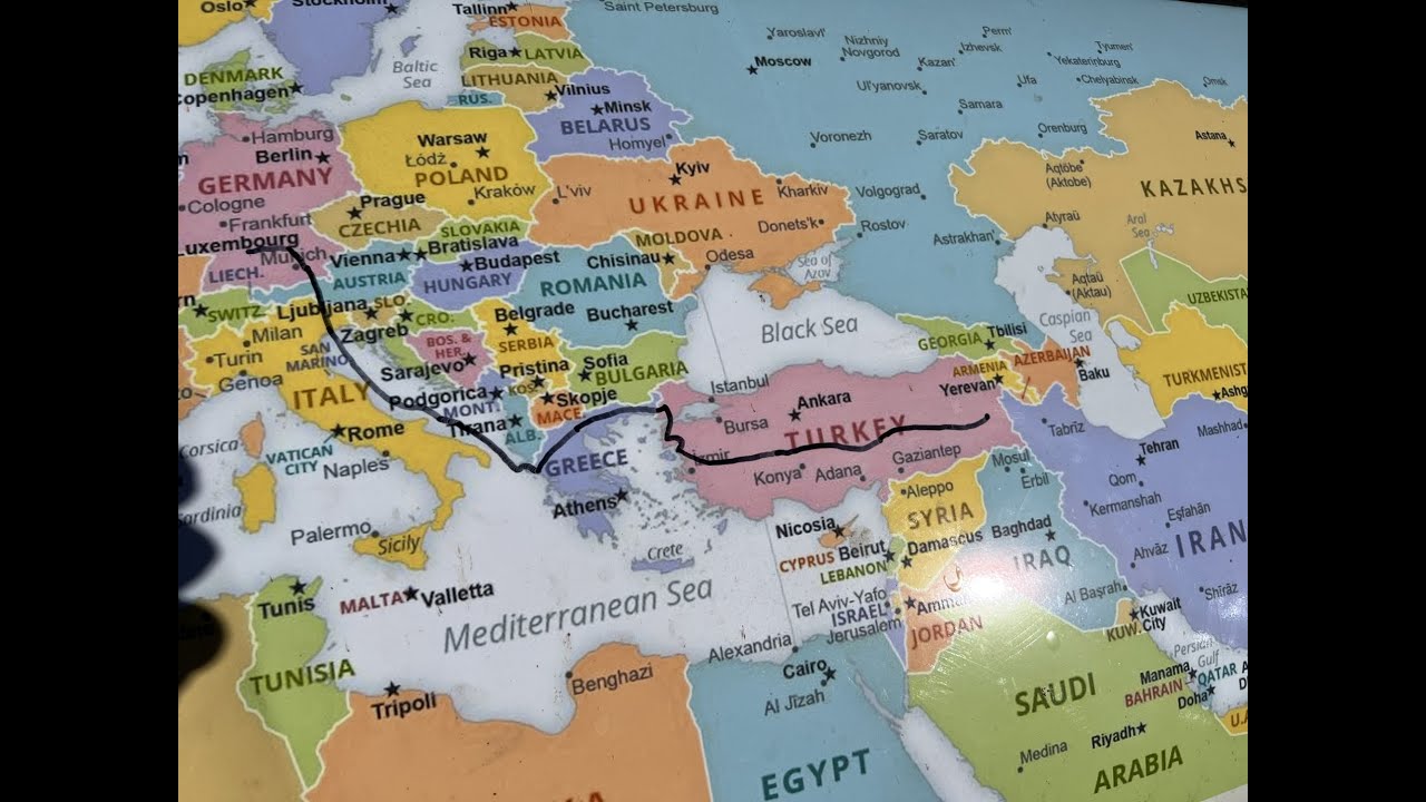 Auf dem Landweg in die Mongolei Teil 1 Iran