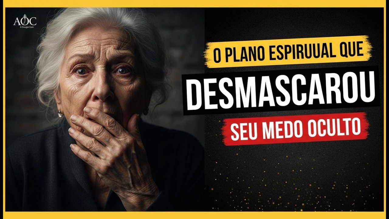 O plano espiritual que DESMASCAROU seu medo oculto |