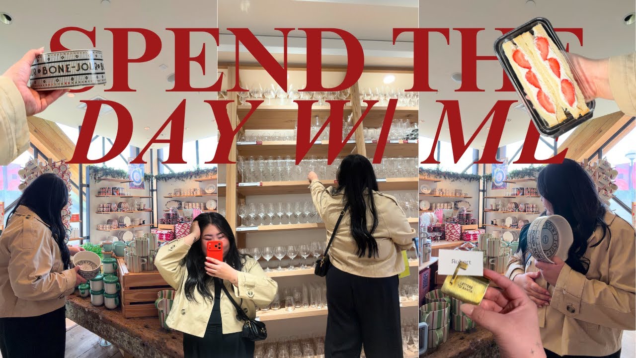 Come home shopping w/ me + finally buying furniture for the apartment!!