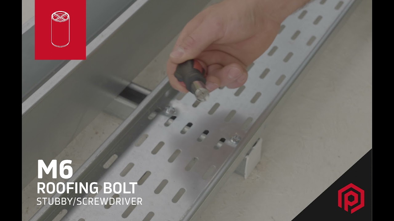 PRO-TRAY M6 ROOFING BOLT &ndash; 200mm SCREWDRIVER
