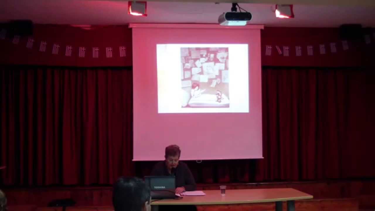 Ομιλία κας Άννας Παππά, Κύκλος Διαλέξεων 2014-2015 - 6ο Δημοτικό Σχολείο Δάφνης