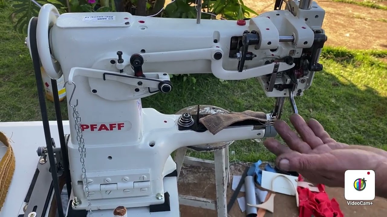 Máquina Braço Transporte Triplo PFFAF 335H3 Colchão Couro Lona - Kiriel Máquinas - (44)99991-2833