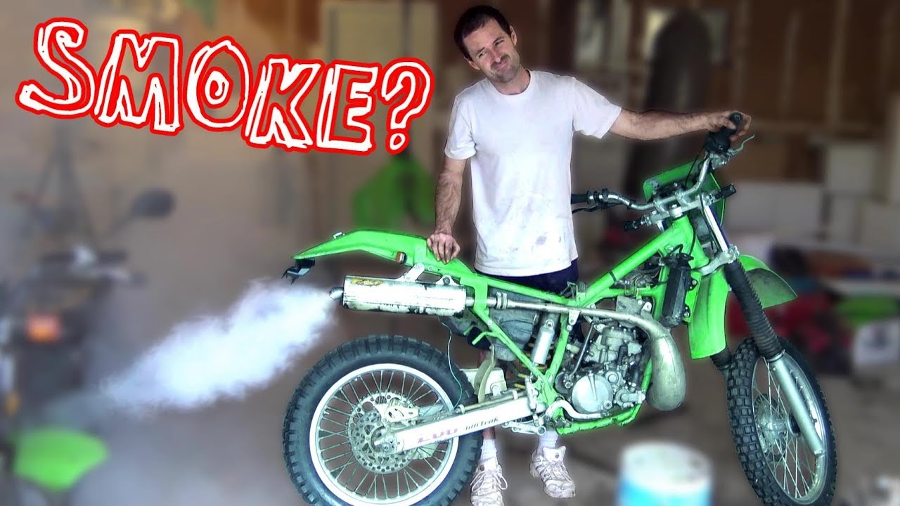 $200 Kawasaki Dirt Bike - It Runs BAD