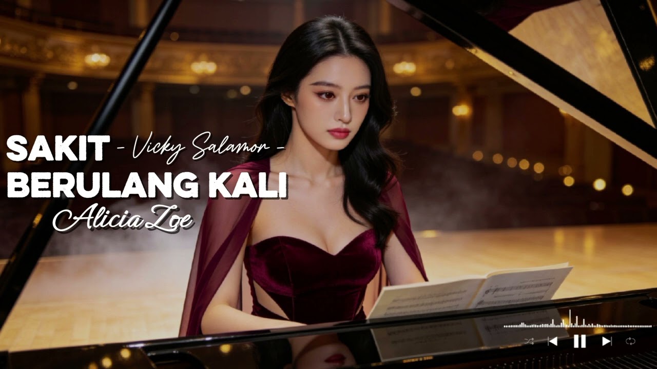 SAKIT BERULANG KALI – Vicky Salamor | Saat Cinta Terus Melukai Hati | Alicia Zoe Pop Jazz Soul