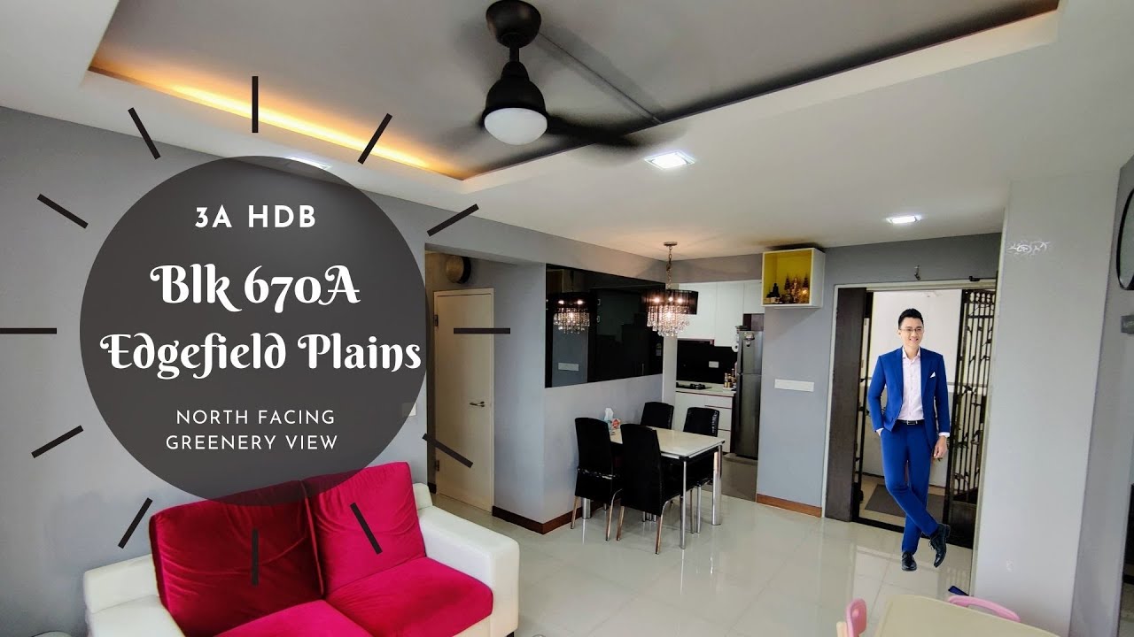 Punggol Waterway Ridges 3-room HDB flat property tour