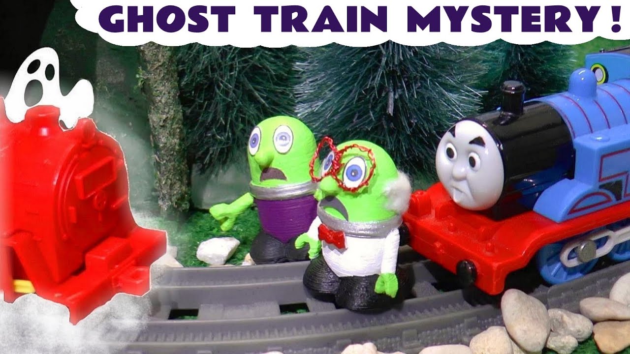 Funlings Ghost Train MYSTERY Story with Thomas The Train
