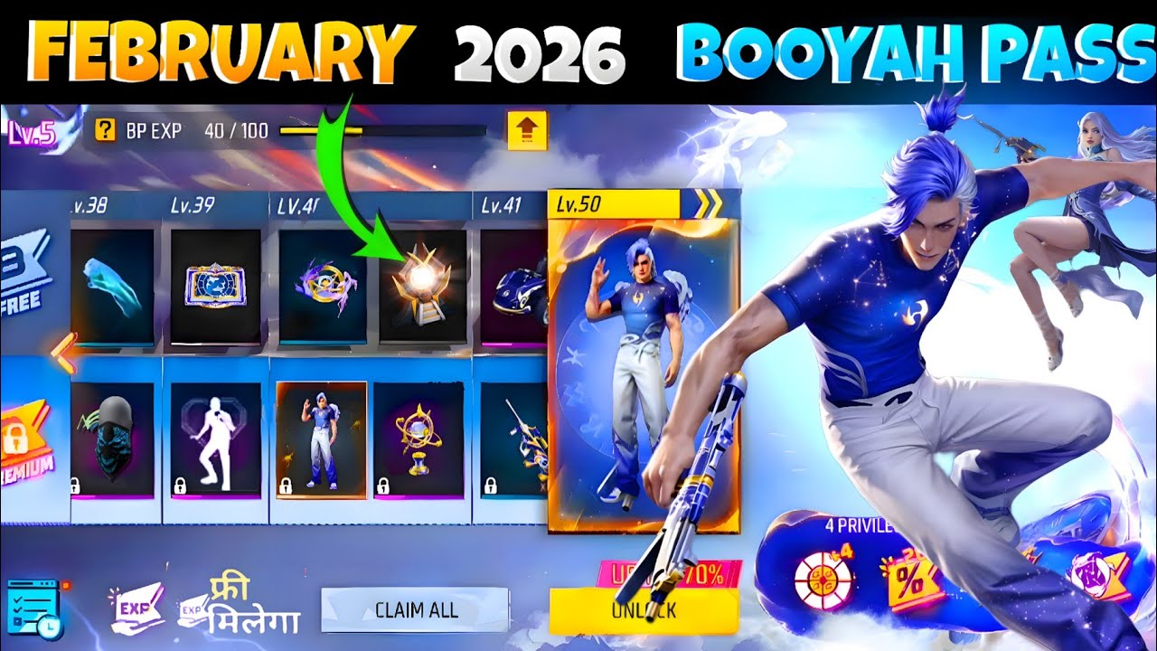 February 2026🔥 Booyah Pass Full Review | Next Booyah Pass Free Fire | 2026 February Booyah Pass