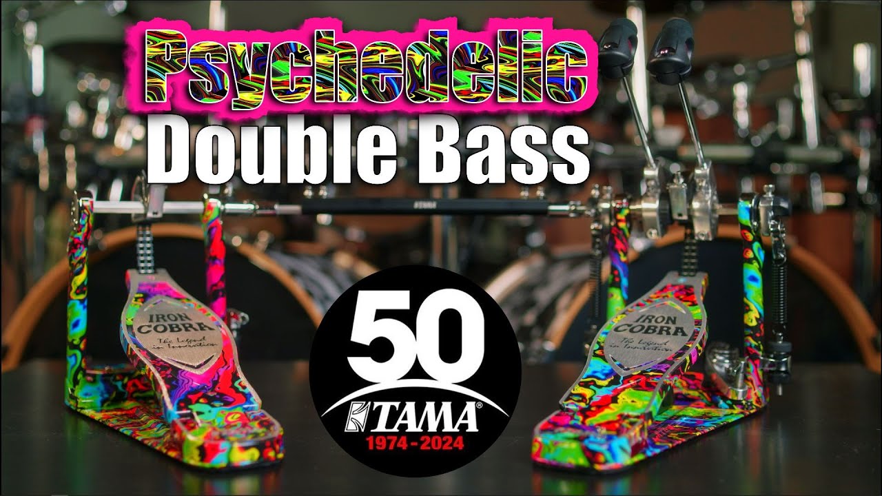 Tama Iron Cobra 50th Anniversary limited edition
