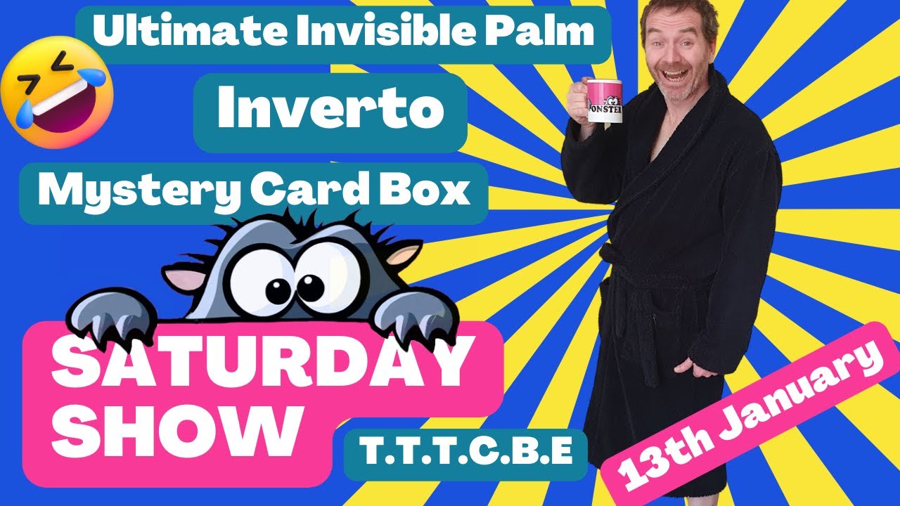 The Saturday Show January 13th - www.MonsterMagic.co.uk