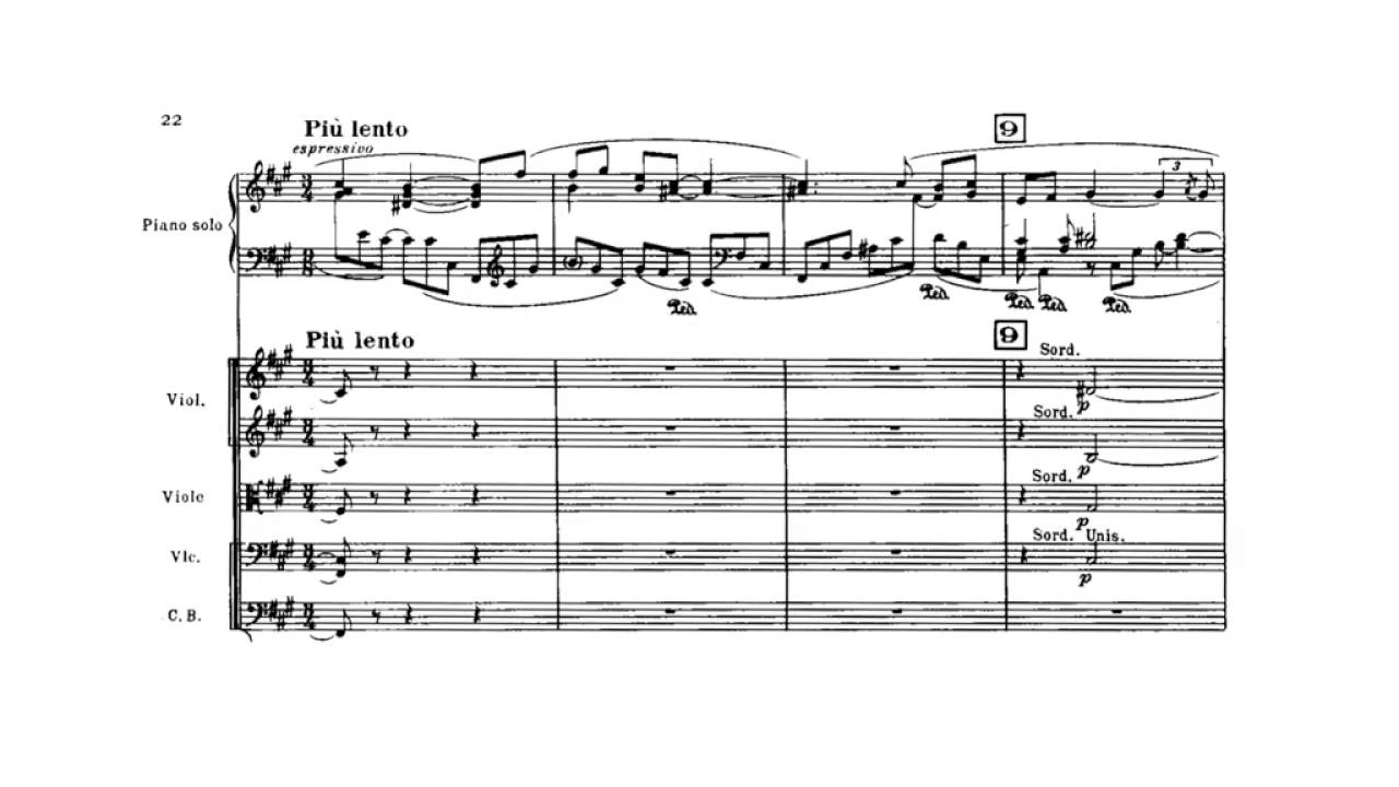 RAVEL concerto main gauche suivi partition