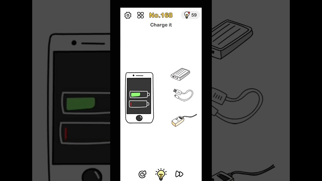 Brain Out Level 168 - Charge it
