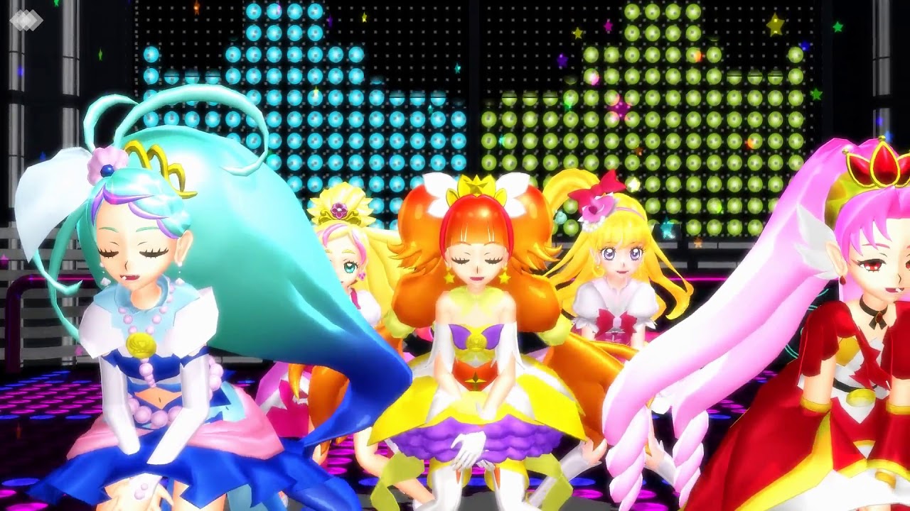 (MMD) Kimagure Mercy | Go! Princess Precure + Cure Miracle