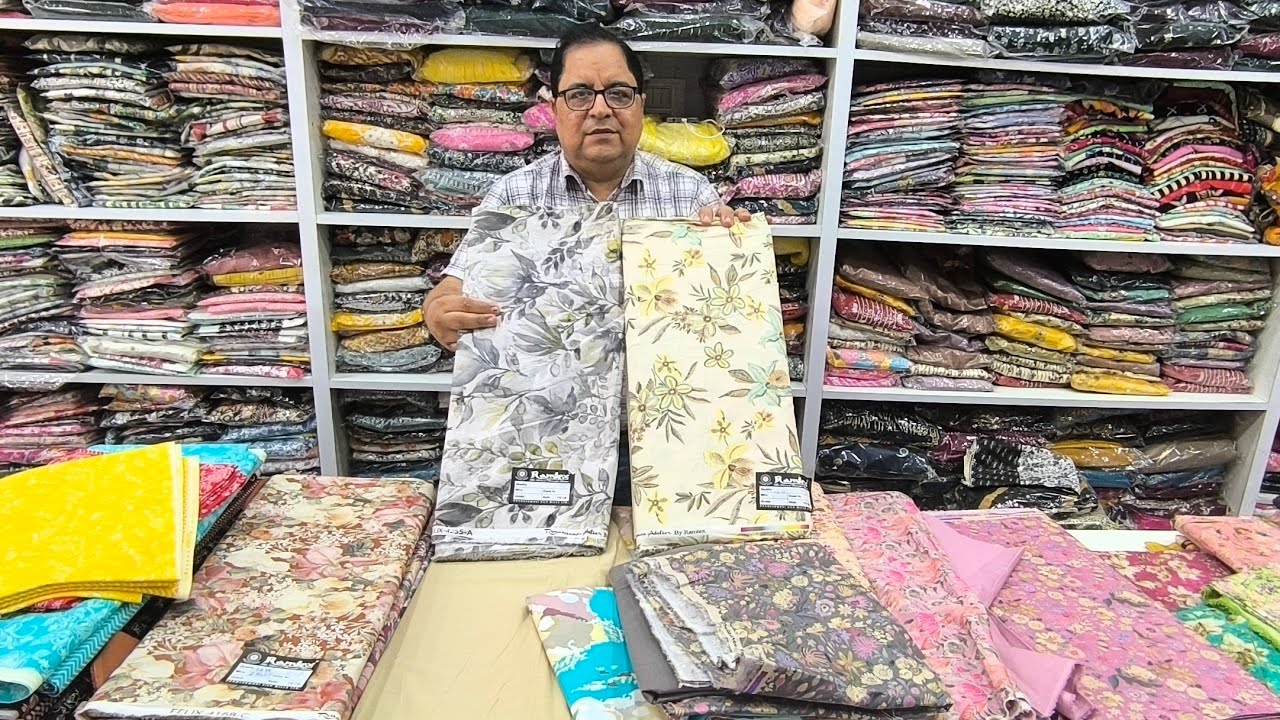 Ramtex Dhamaka 10% extra less today Matching cotton Digital Suits