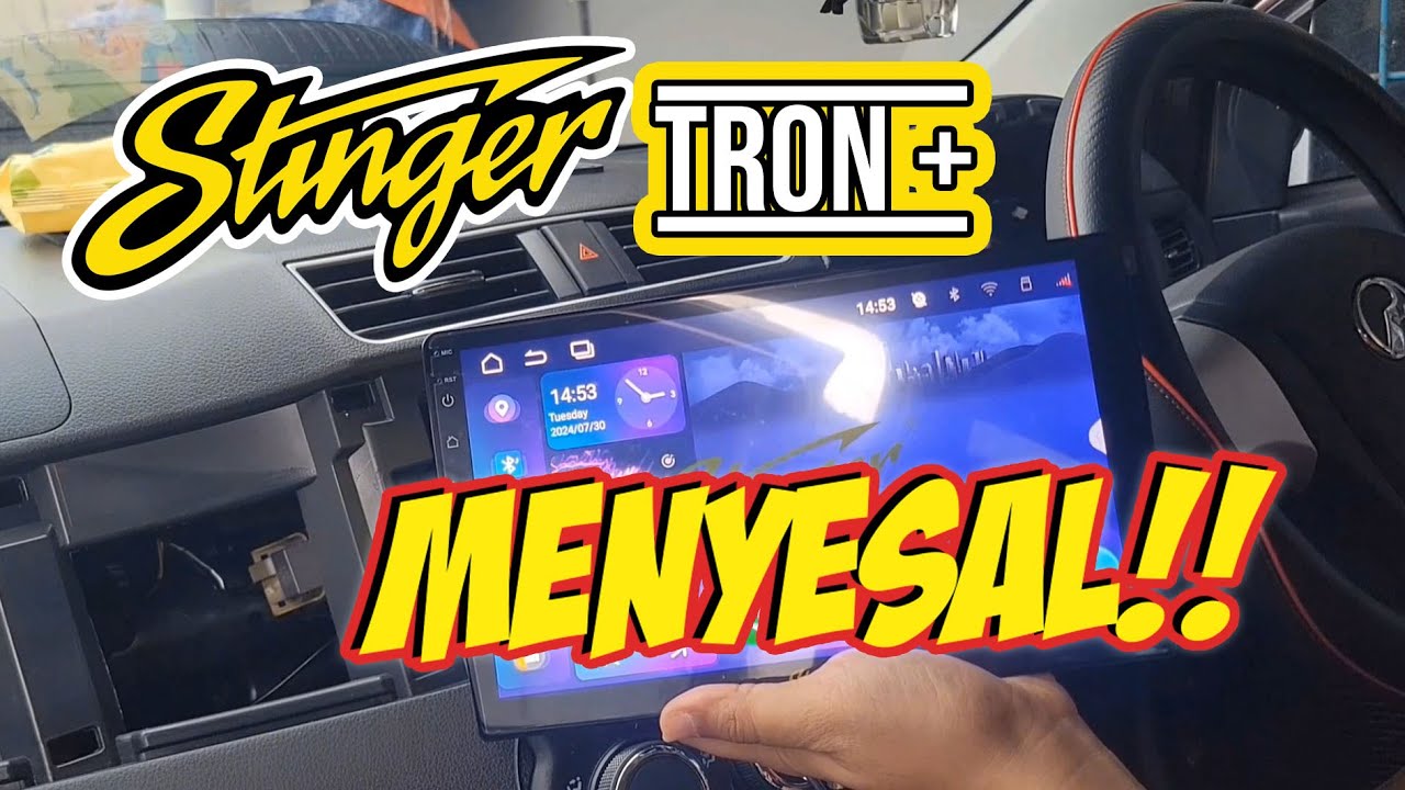 Cara Pasang Android Player + Reverse Camera | Stinger Tron + | Bezza 2024