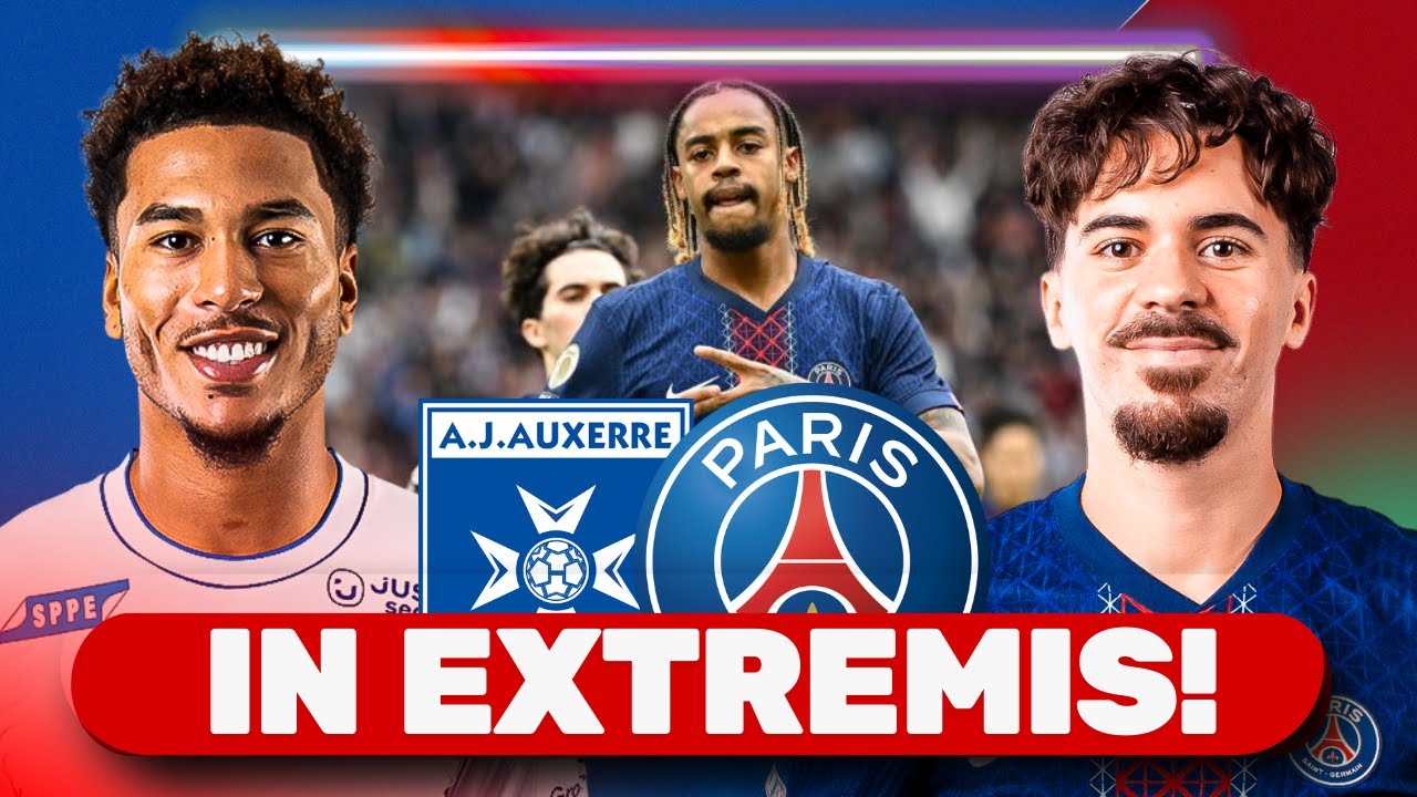 🔴 LE PSG S'Impose Dans La Douleur 🆚 Auxerre (0-1)
