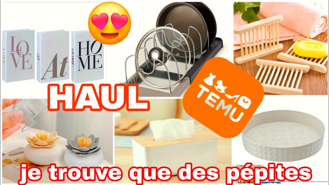 🌺|| DÉCO, CUISINE, BABIOLES A PETIT PRIX 😍 HAUL TEMU #temu #unboxing #haultemu #decoration