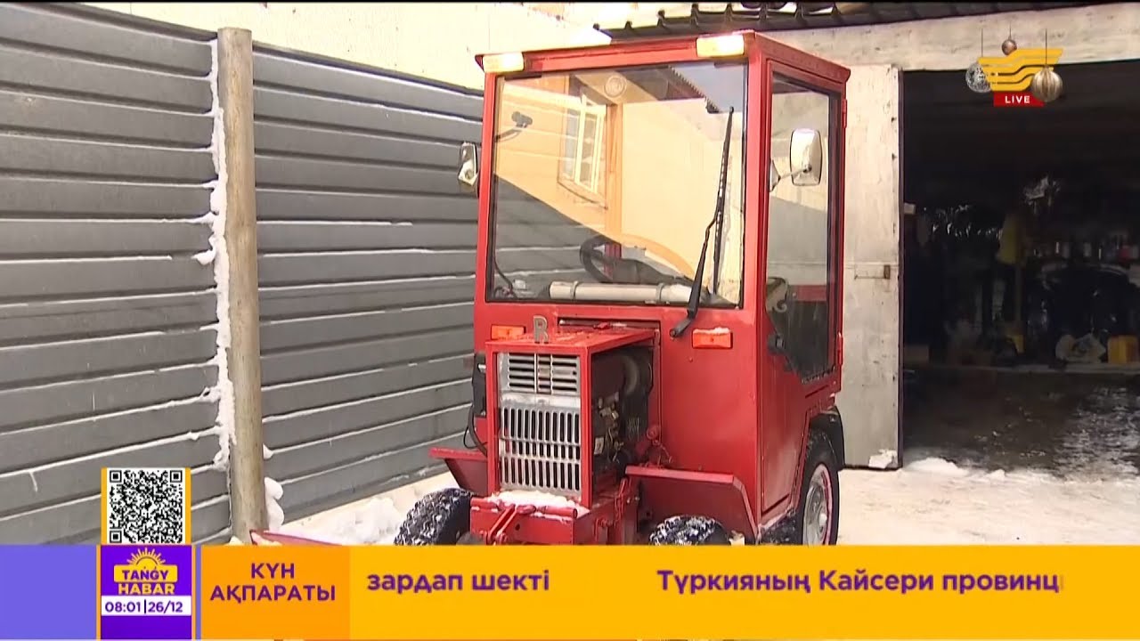 Трактор құрастырып, қамшы өретін елордалық тұрғын туралы