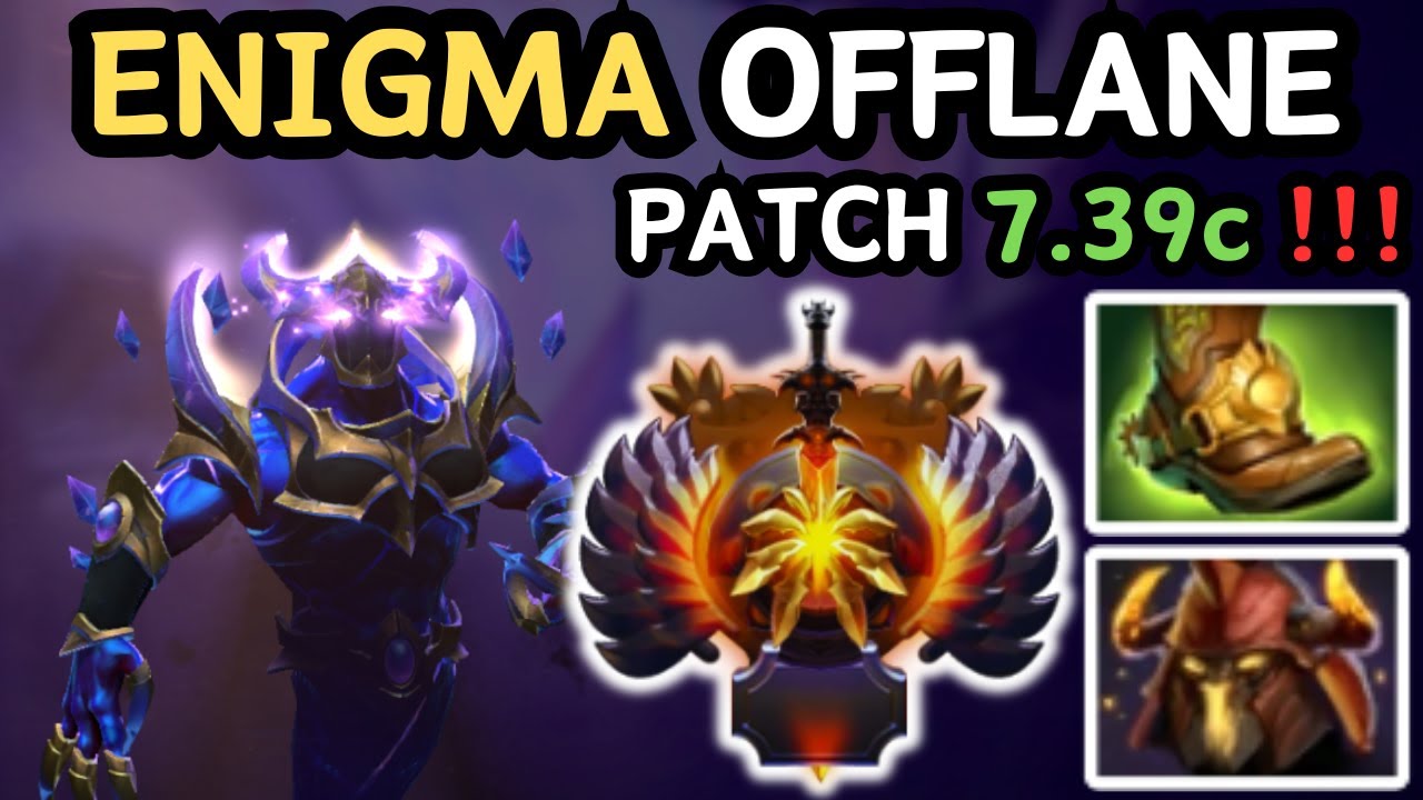 🔥 WHY IS OFFLANE ENIGMA SO SCARY?! 💢 BLACK HOLE !!! | DOTA 2