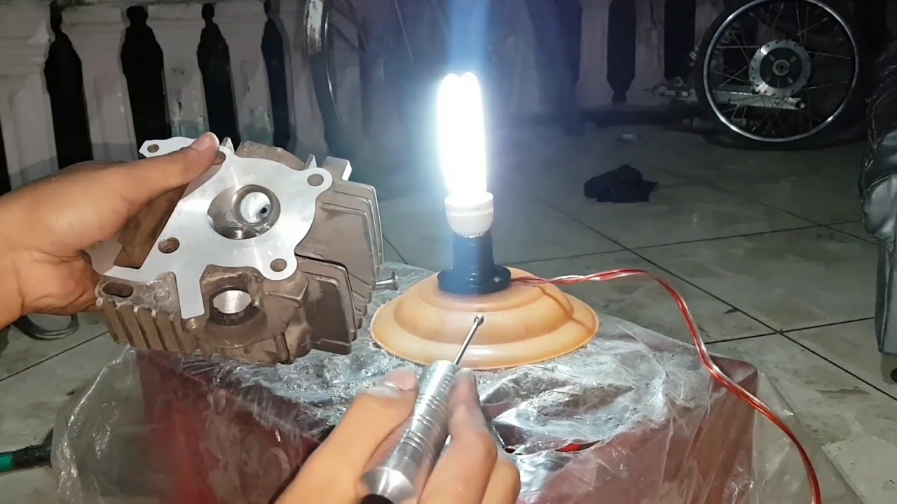 Портирование польской головки блока цилиндров Jupiter/Vega 130cc Klep Standard