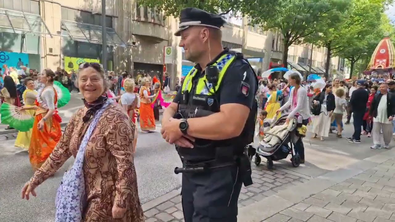 Ratha Yatra Festival in Hamburg 2025 (Part 1)