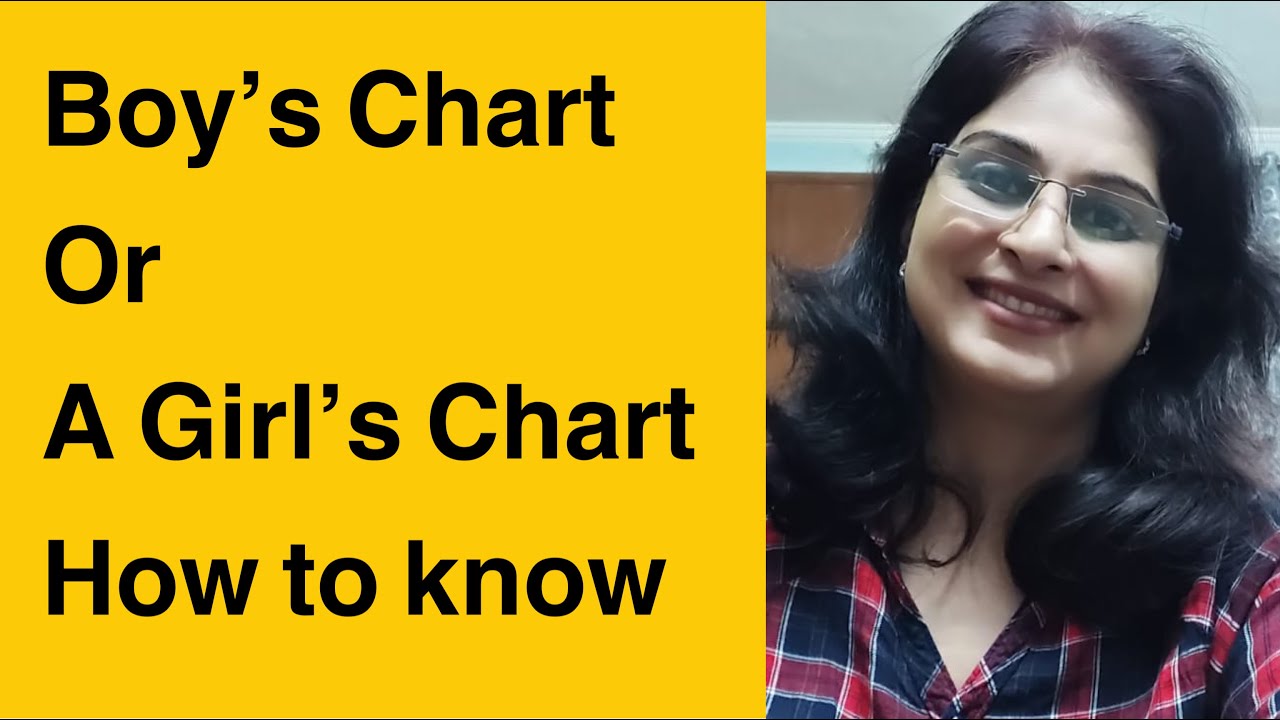 How to Know if its a Boy's Chart or a Girl's Chart