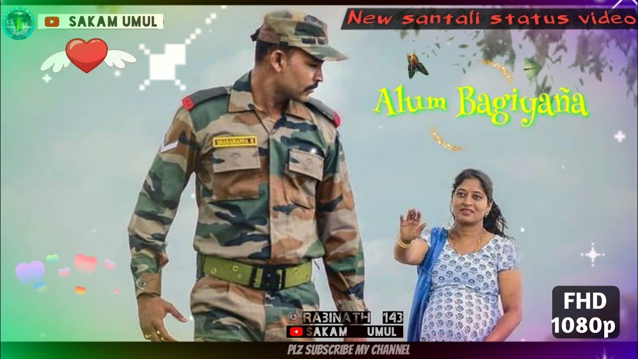 😭new santali status video || new santali whatsapp status video || marshal hansda || lakkan soren