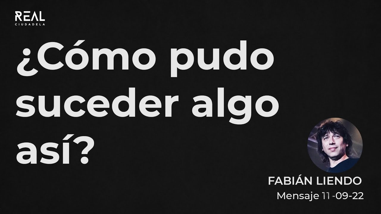 ¿Cómo pudo suceder algo así? - Fabian Liendo -11 09 22