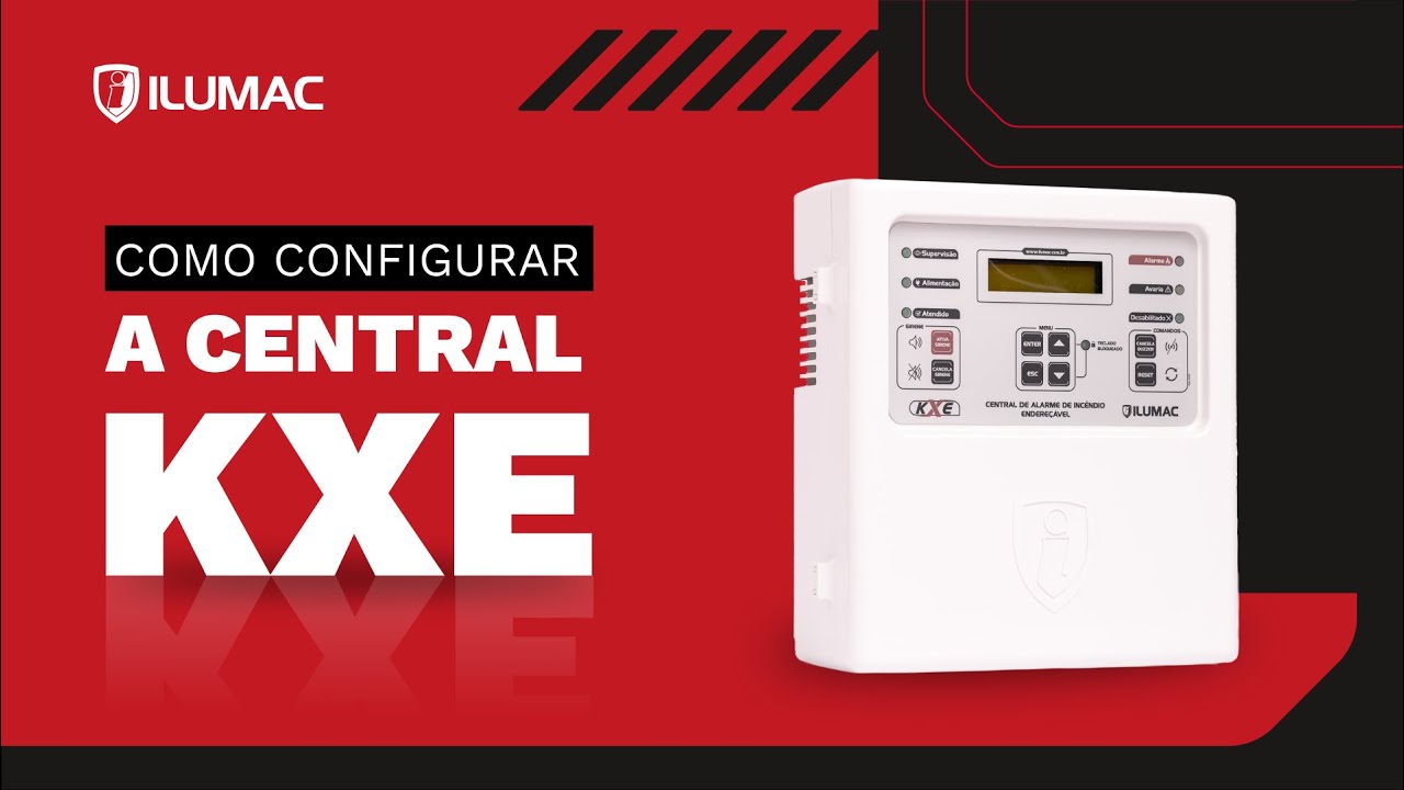 Como CONFIGURAR a Central de Alarme de Incêndio KXE | ILUMAC
