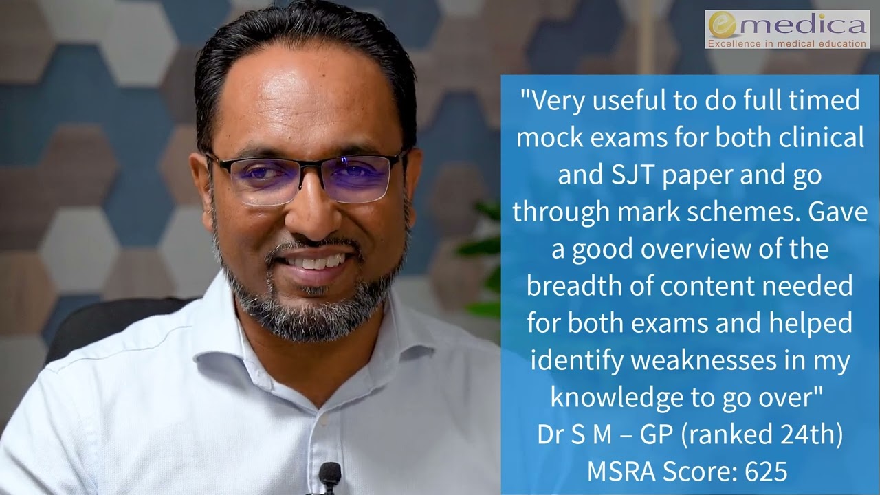 MSRA Crammer Course - 2 days of high yield teaching for clinical + SJT to boost your MSRA scores