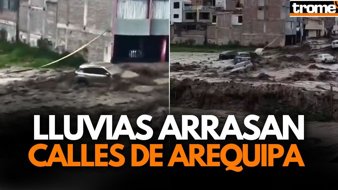 EMERGENCIA EN AREQUIPA: LLUVIAS causan HUAICOS e INUNDACIONES en varios distritos | Trome