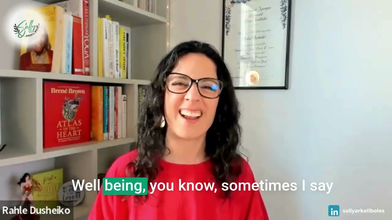 Sally Speaks Mindset with Rahle Dusheiko: Design a Life You Love - A Creative Path to Wellbeing