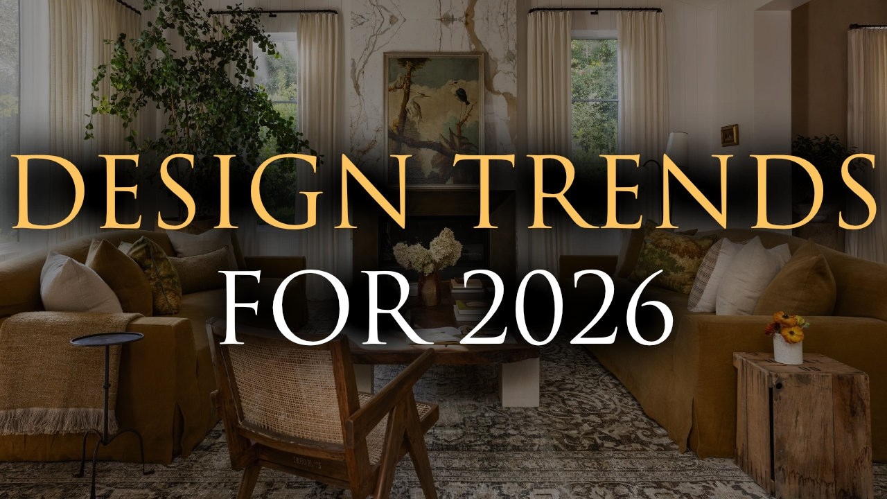 Тренды дизайна интерьера 2026 года | 5 вневременных идей для преображения вашего дома