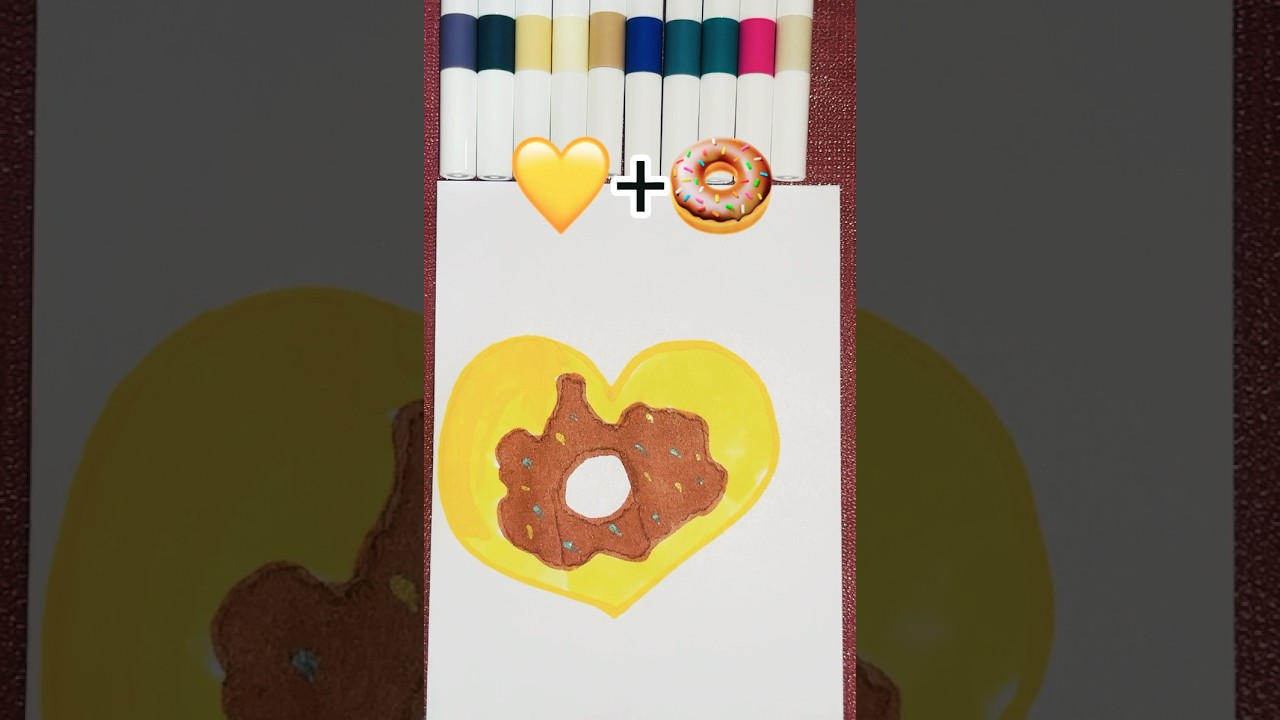 Satisfying art🍩💛 