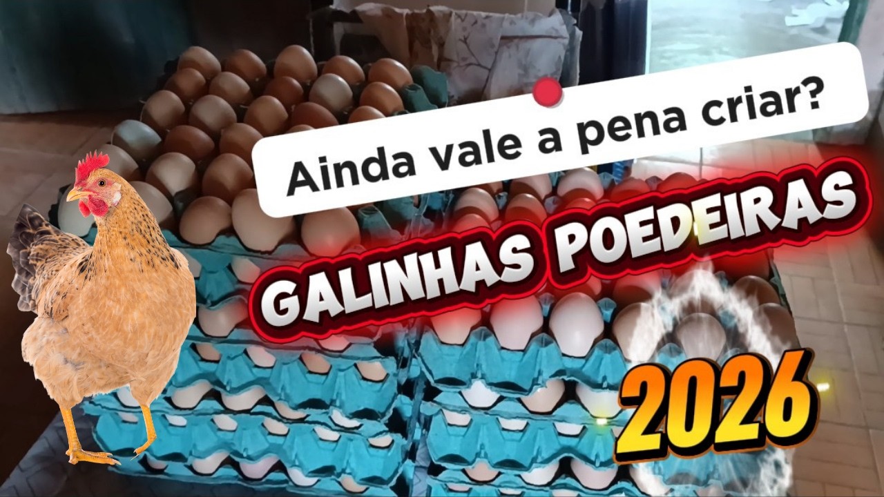 SERÁ QUE VALE A PENA CRIAR GALINHA POEDEIRA EM 2026?